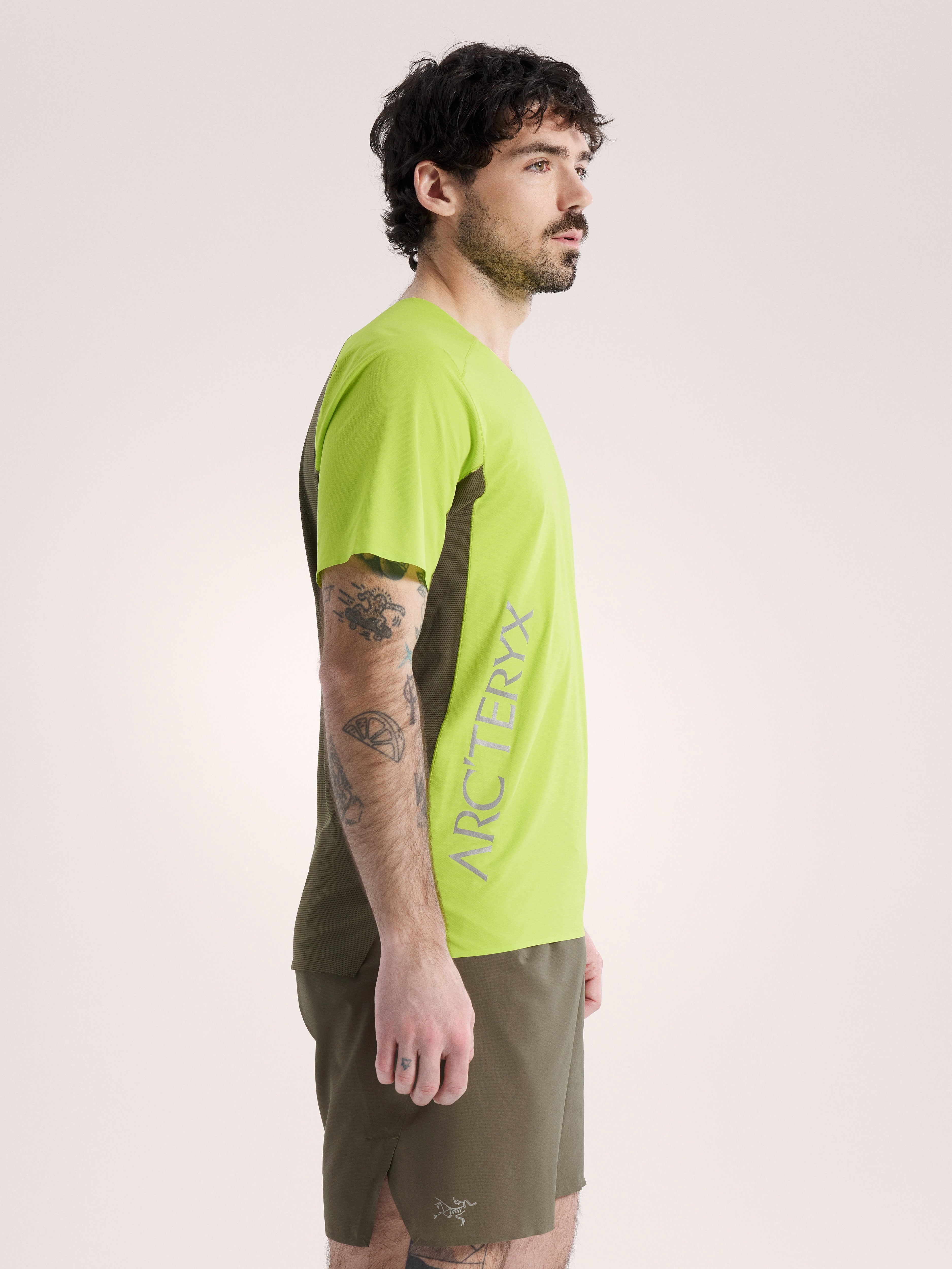 ARC'TERYX NORVAN DOWNWORD LOGO SS H/M