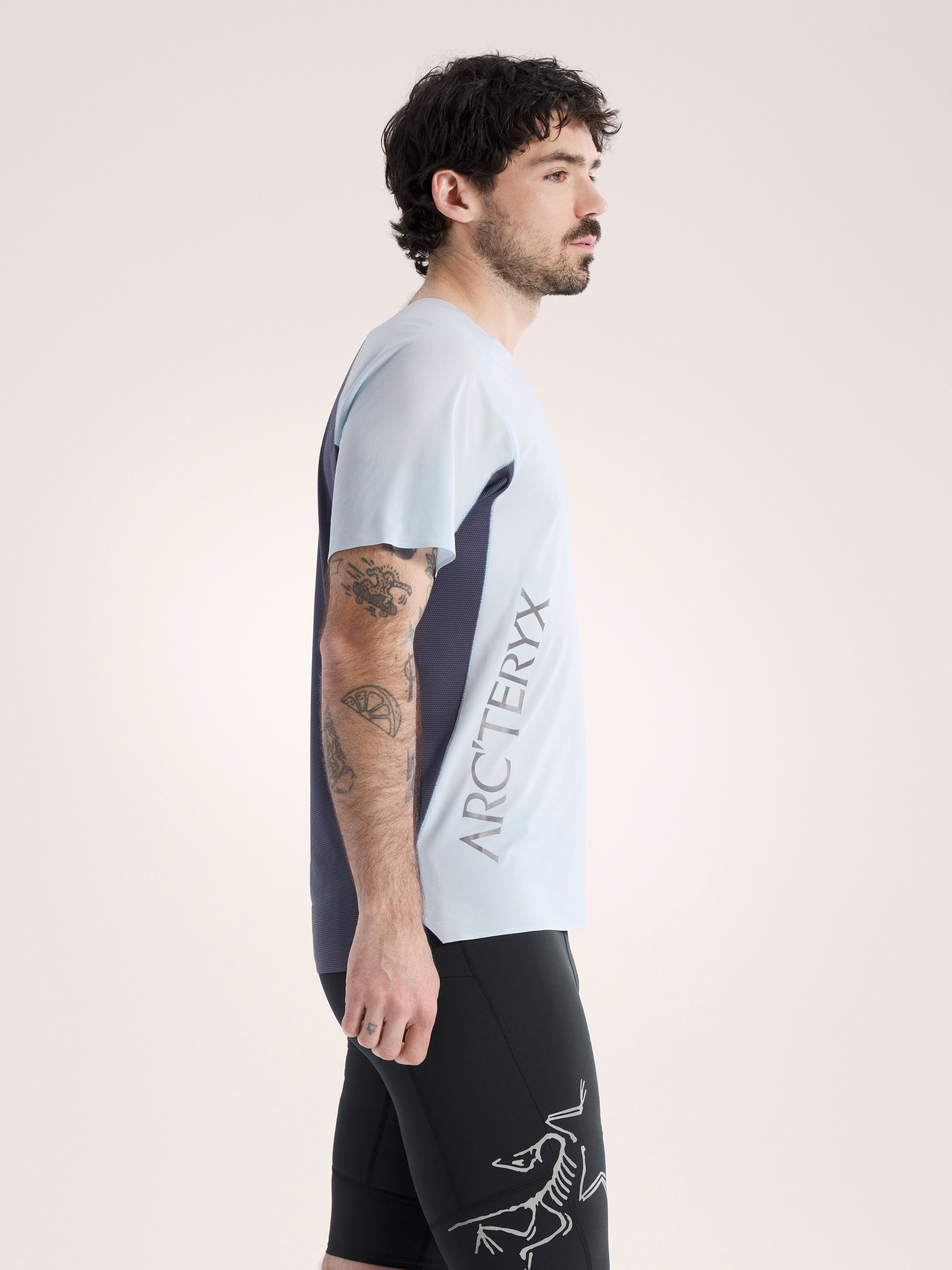 ARC'TERYX NORVAN DOWNWORD LOGO SS H/M