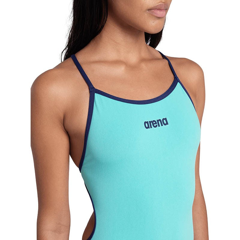 ARENA SWIMSUIT LACE BACK SOLID F/W