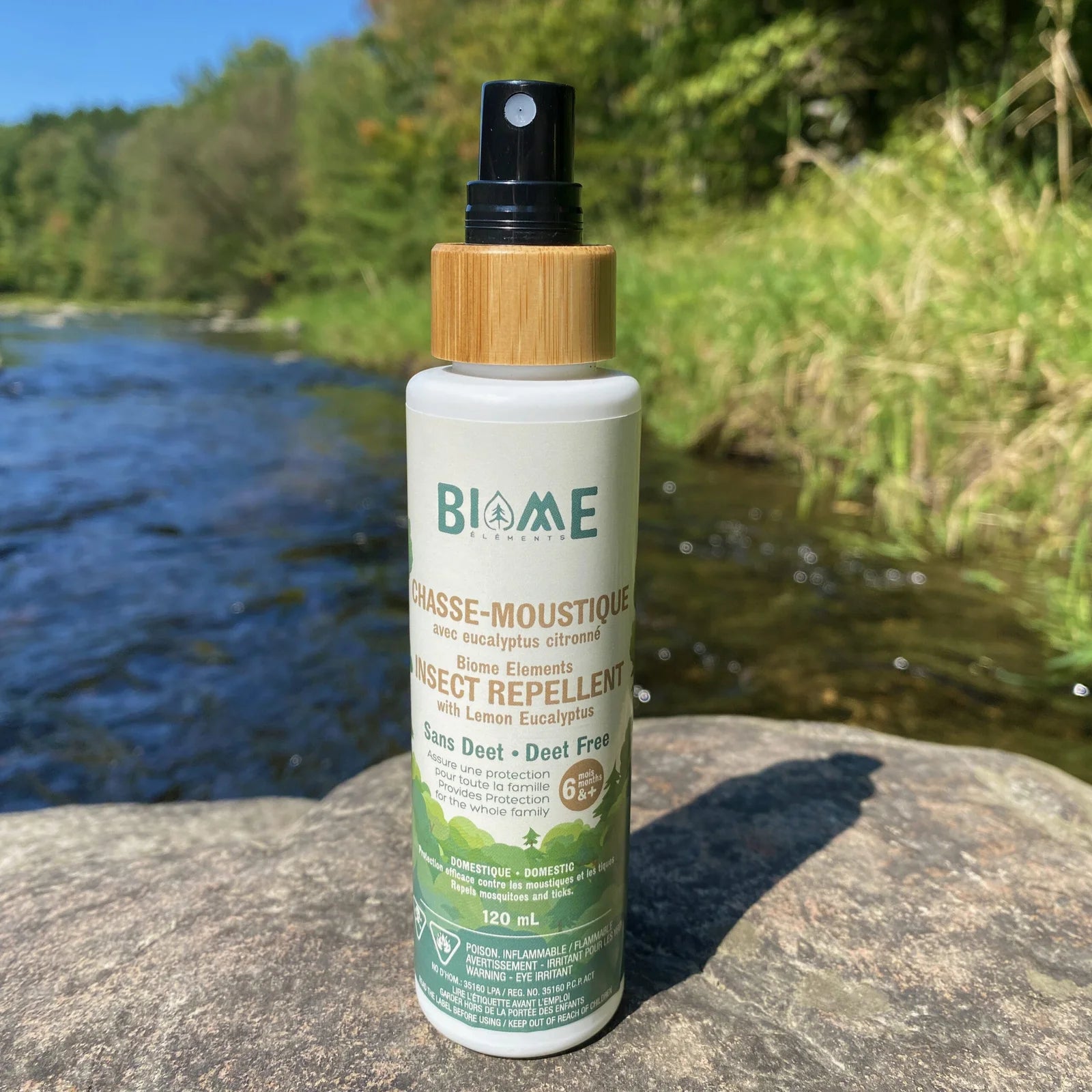 BIOME ÉLÉMENTS CHASSE-MOUSTIQUE AVEC EUCALYPTUS CITRONNÉ