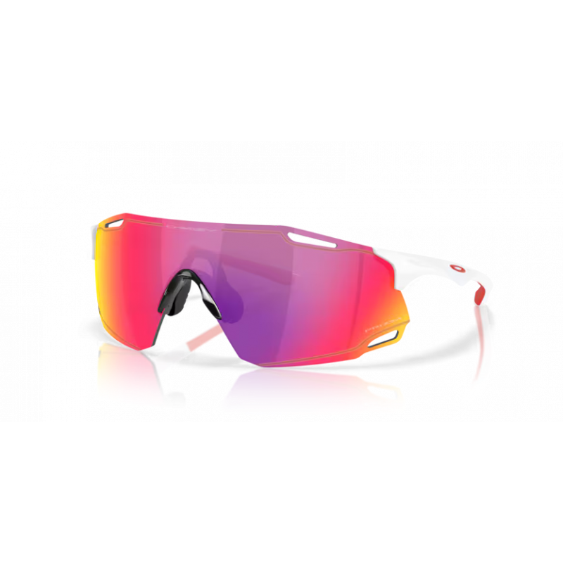OAKLEY CYBR DYNO - POLISHED WHITE - PRIZM ROAD