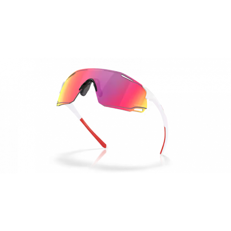 OAKLEY CYBR DYNO - POLISHED WHITE - PRIZM ROAD