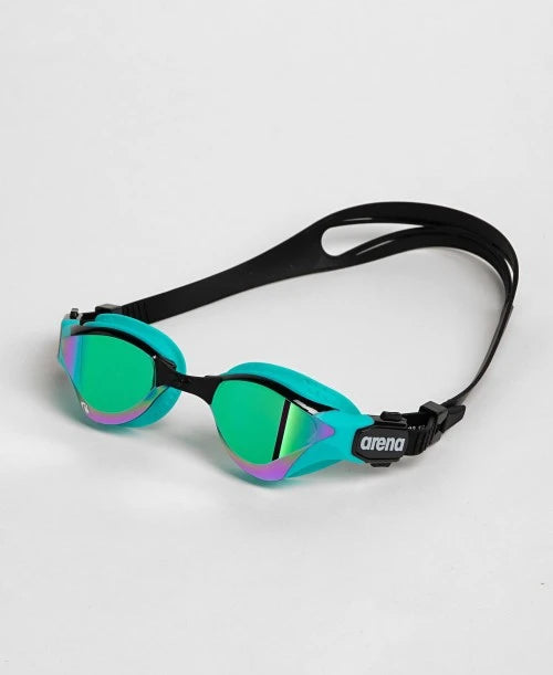 ARENA COBRA TRI SWIPE MIRROR - EMERALD / PEACOCK