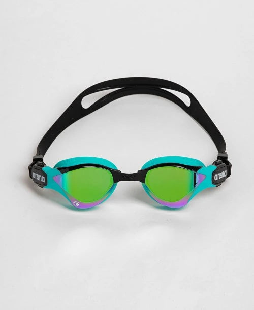 ARENA COBRA TRI SWIPE MIRROR - EMERALD / PEACOCK