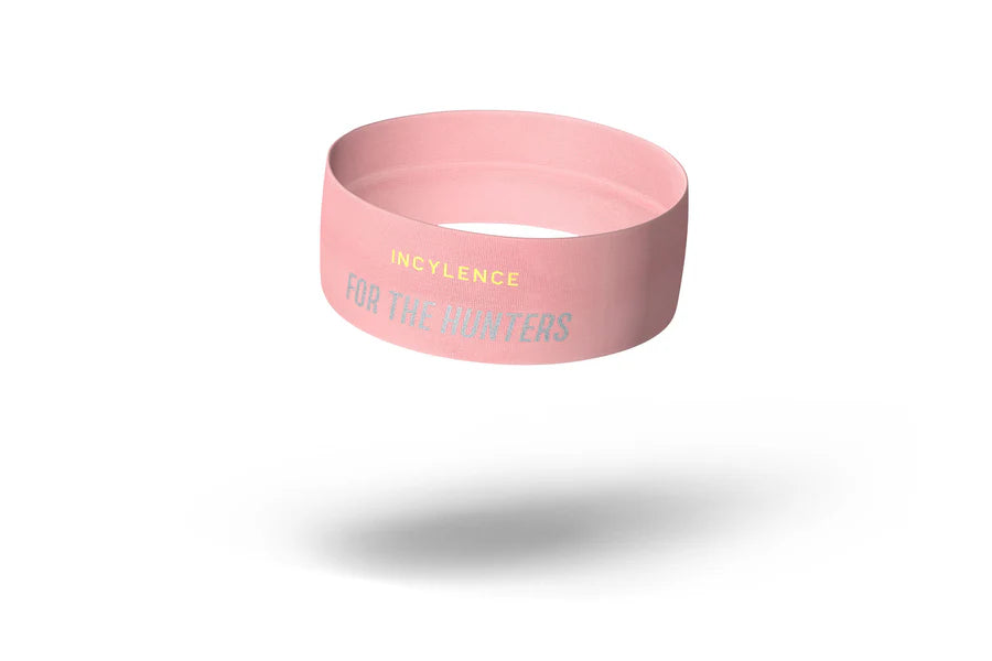 INCYLENCE HEADBAND V1 LIGHT PINK YELLOW ÉTROIT