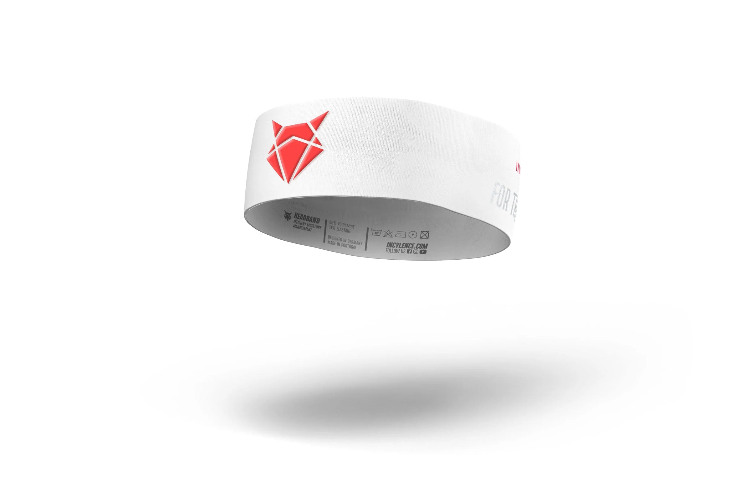 INCYLENCE HEADBAND V1 WHITE INFERNO ÉTROIT