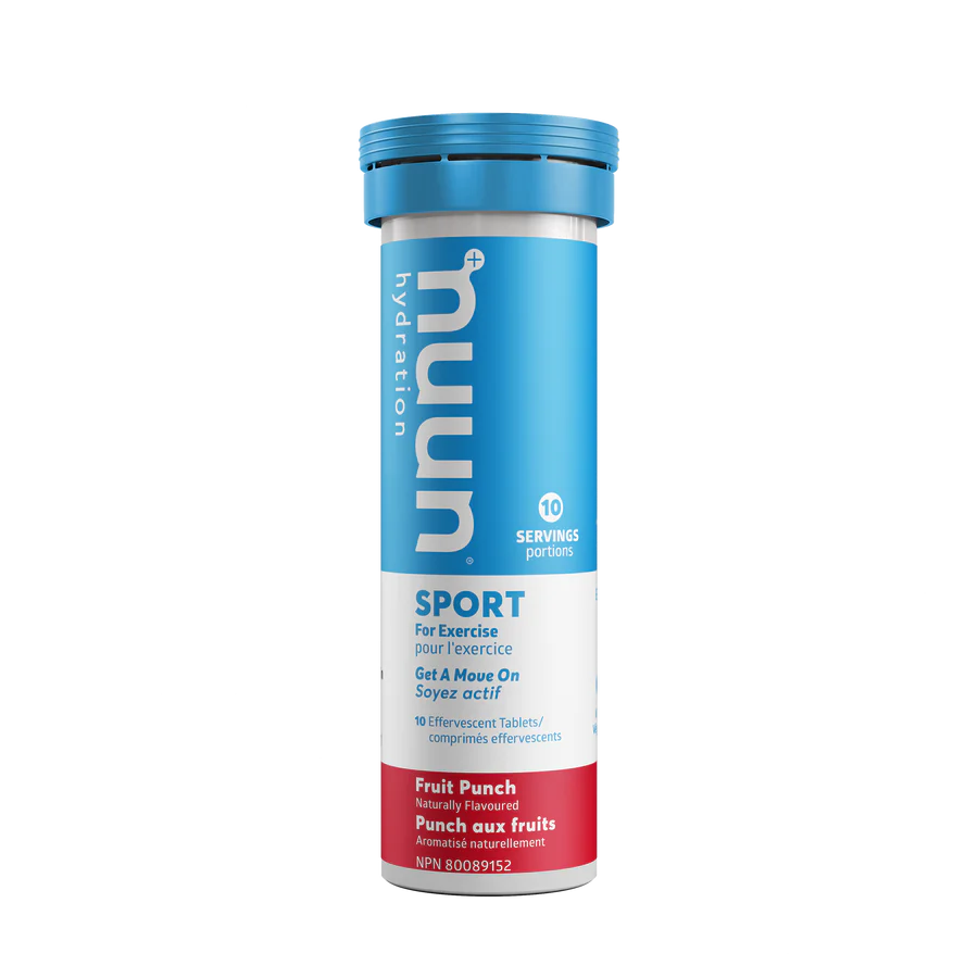 NUUN SPORT - COMPRIMÉS ÉLECTROLYTES