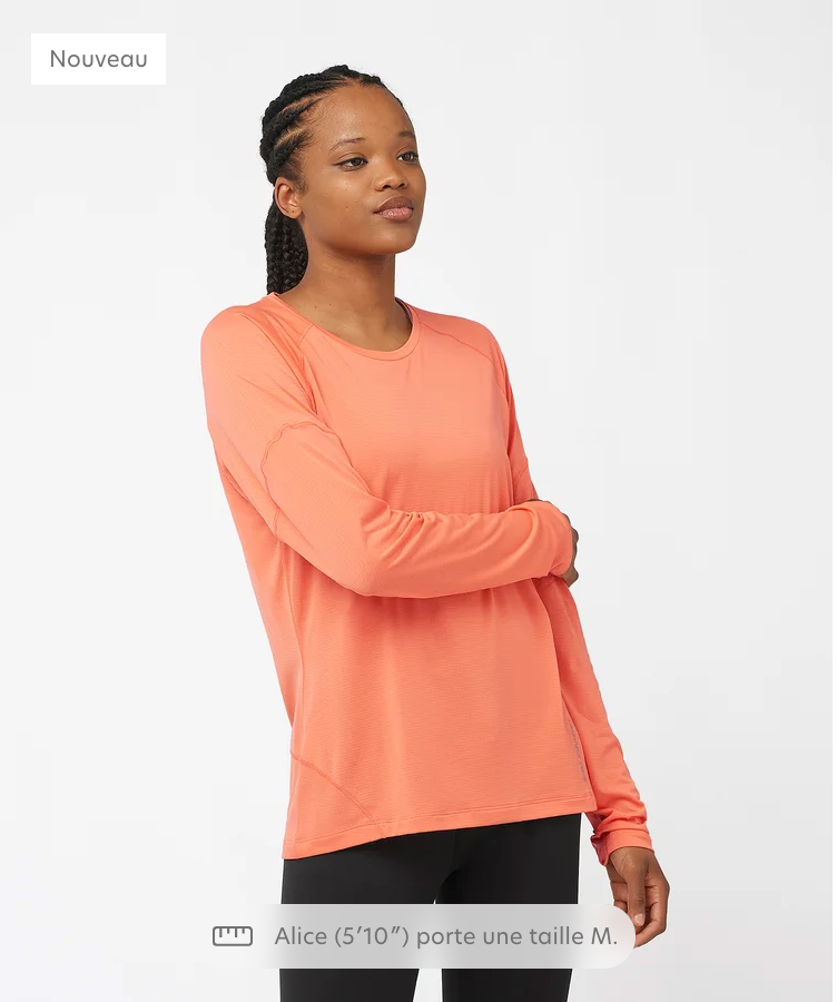 SALOMON CROSS RUN LS TEE F/W