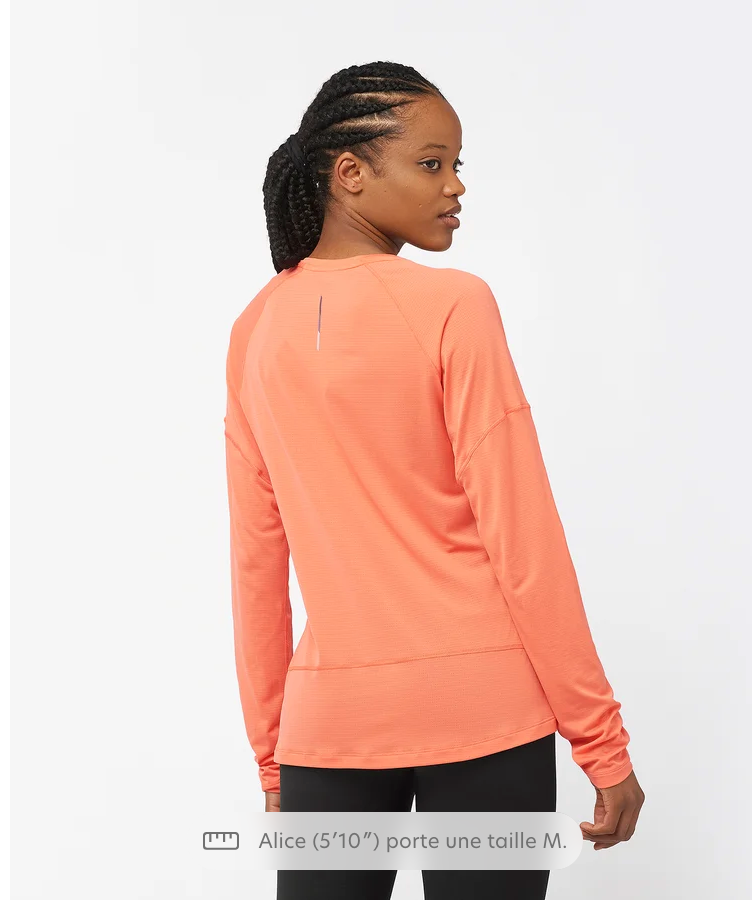 SALOMON CROSS RUN LS TEE F/W