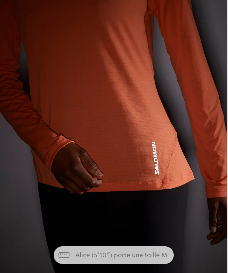 SALOMON CROSS RUN LS TEE F/W