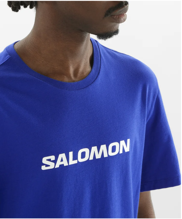 SALOMON LOGO PERFORMANCE SS TEE H/M