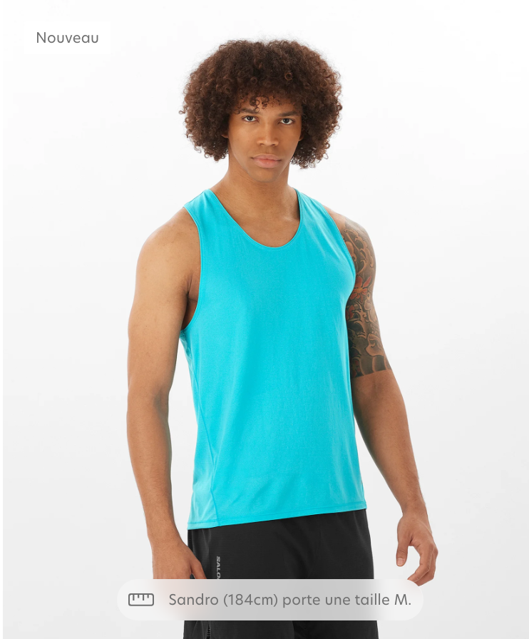 SALOMON SENSE AERO SINGLET H/M
