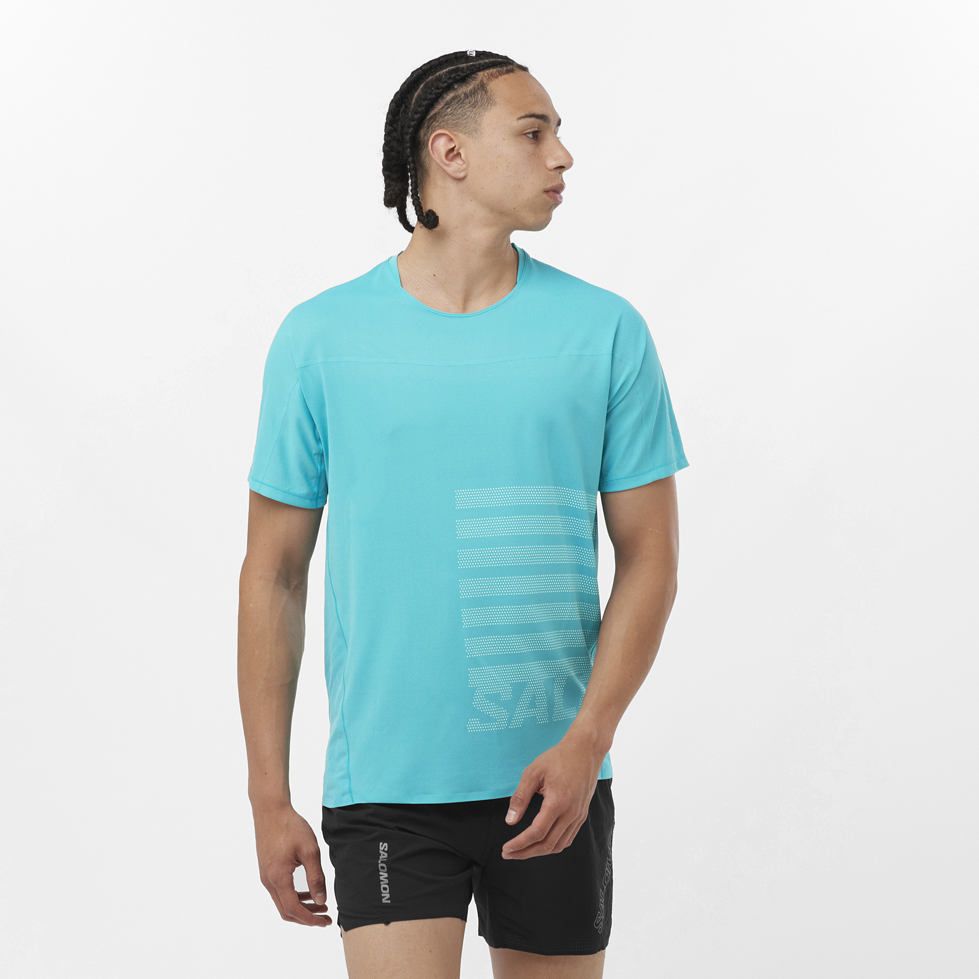 SALOMON SENSE AERO SS TEE GFX H/M