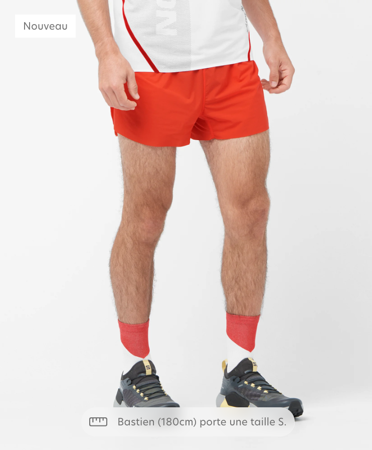 SALOMON S/LAB SPEED SPLIT SHORT 3" H/M