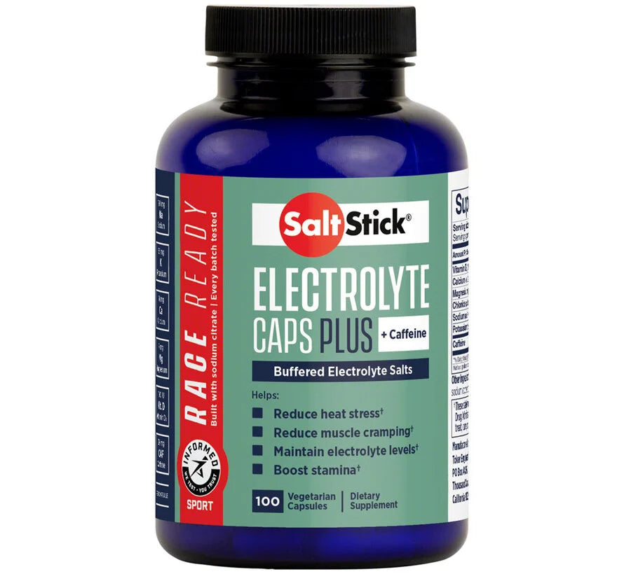 SALTSTICK 100 CAPSULES ELECTROLYTE + CAFEINE