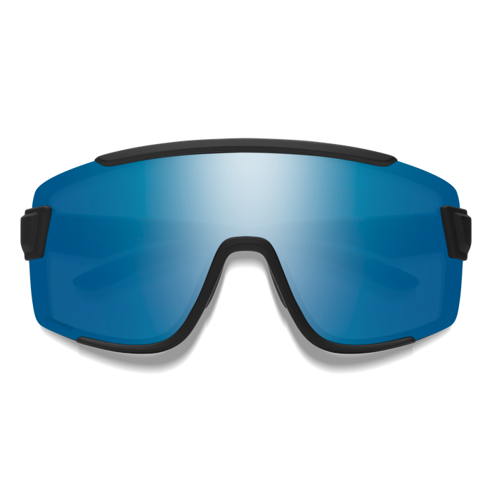 SMITH WILDCAT - MATTE BLACK/CHROMAPOP POLARIZED BLUE MIRROR