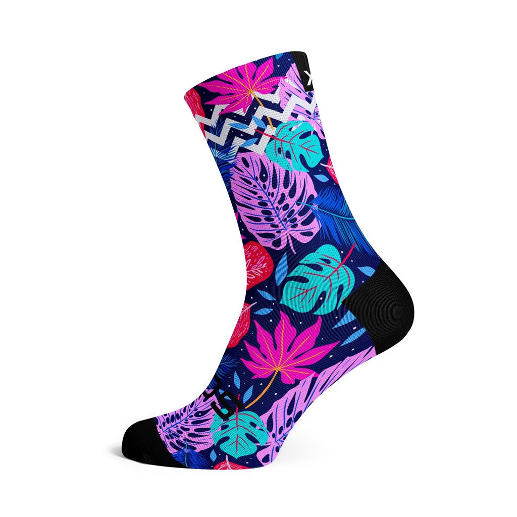 SOX FOOTWEAR CREW SOCKS - TROPICAL NIGHTS