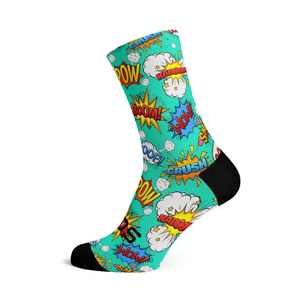 SOX FOOTWEAR CREW SOCKS - COMIC
