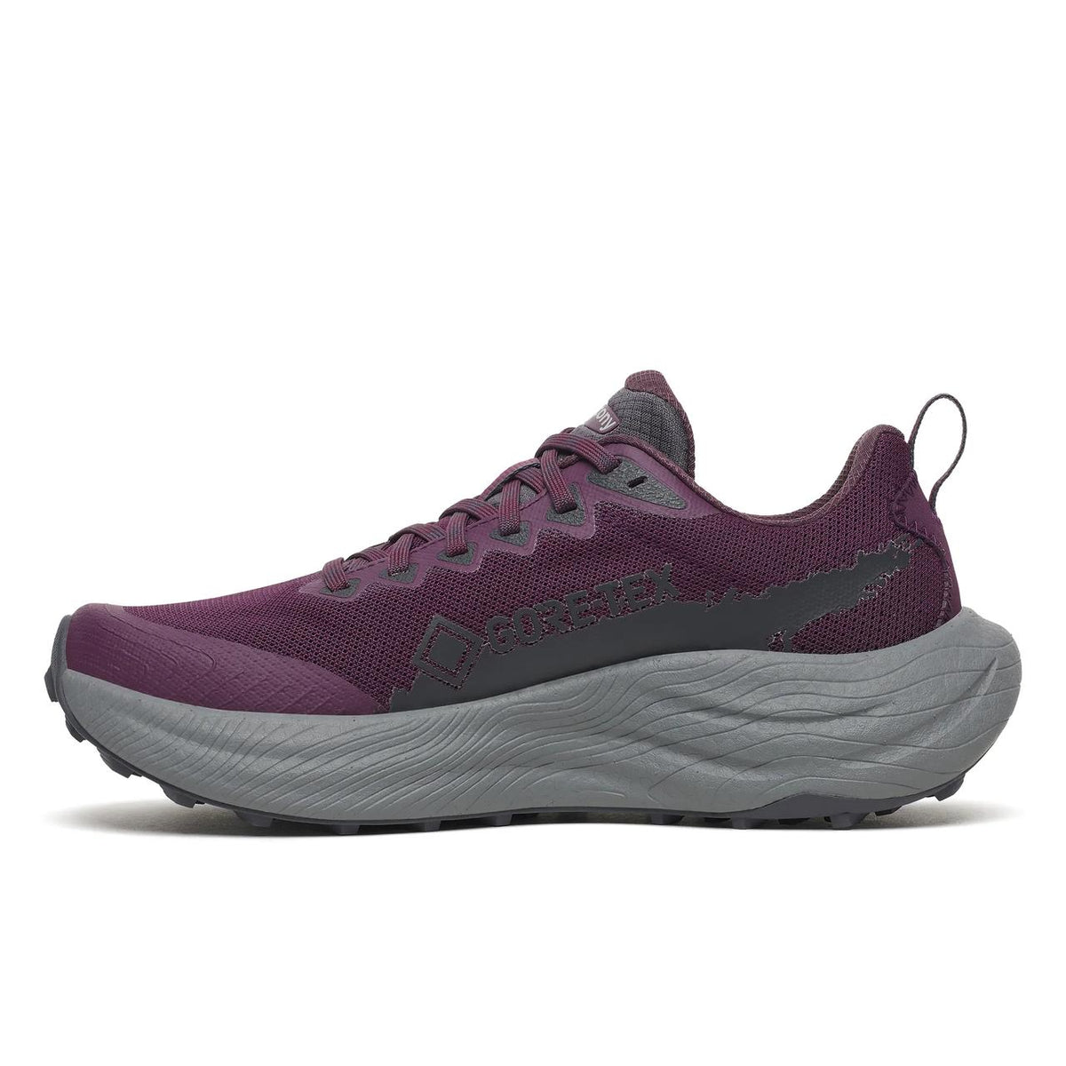 Saucony Ride TR3 GTX femme, Eggplant / Ebony, vue 3