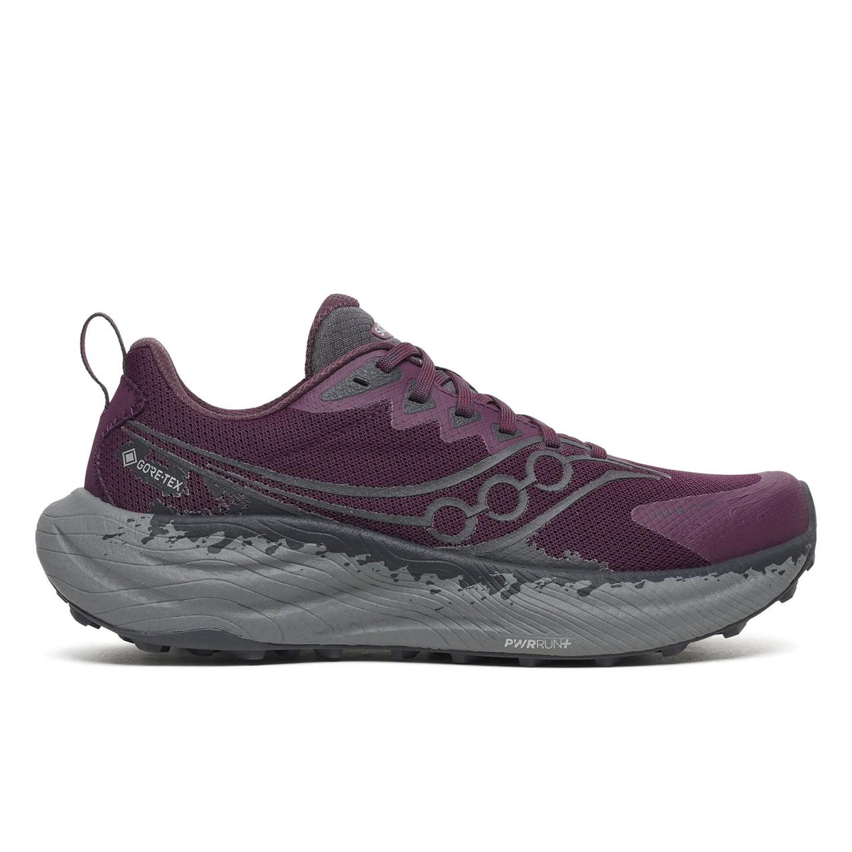 Saucony Ride TR3 GTX femme, Eggplant / Ebony, vue 1