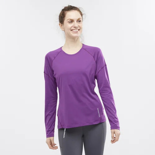 SALOMON CROSS RUN LS TEE F/W