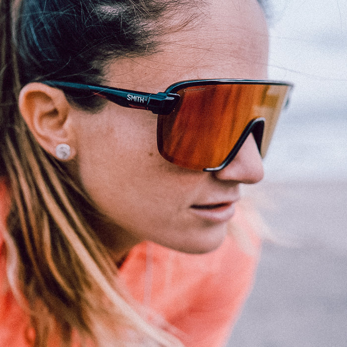 SMITH BOBCAT BLACK/ CP RED MIRROR