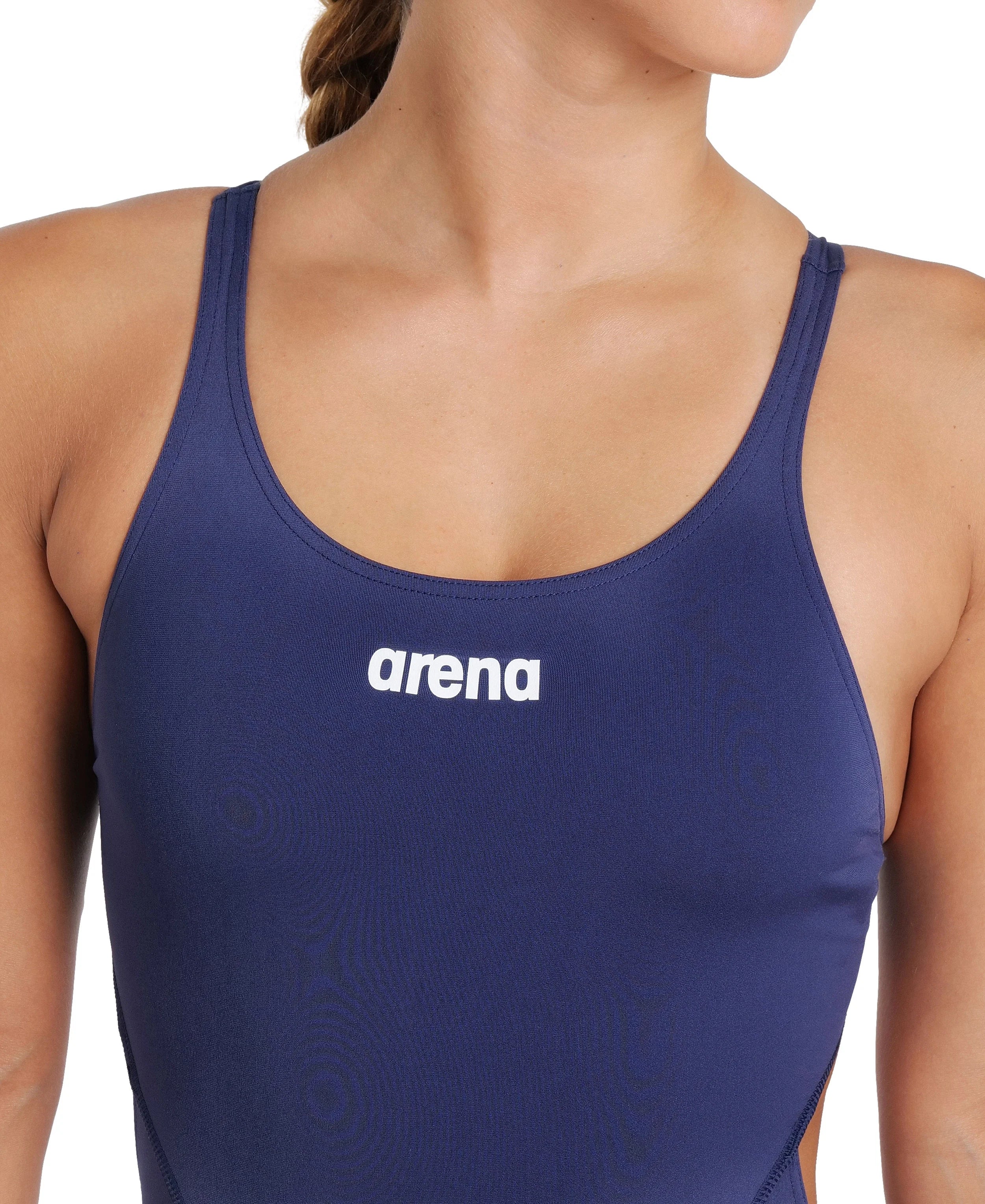 ARENA TEAM SWIMSUIT SWIM TECH SOLID F/W