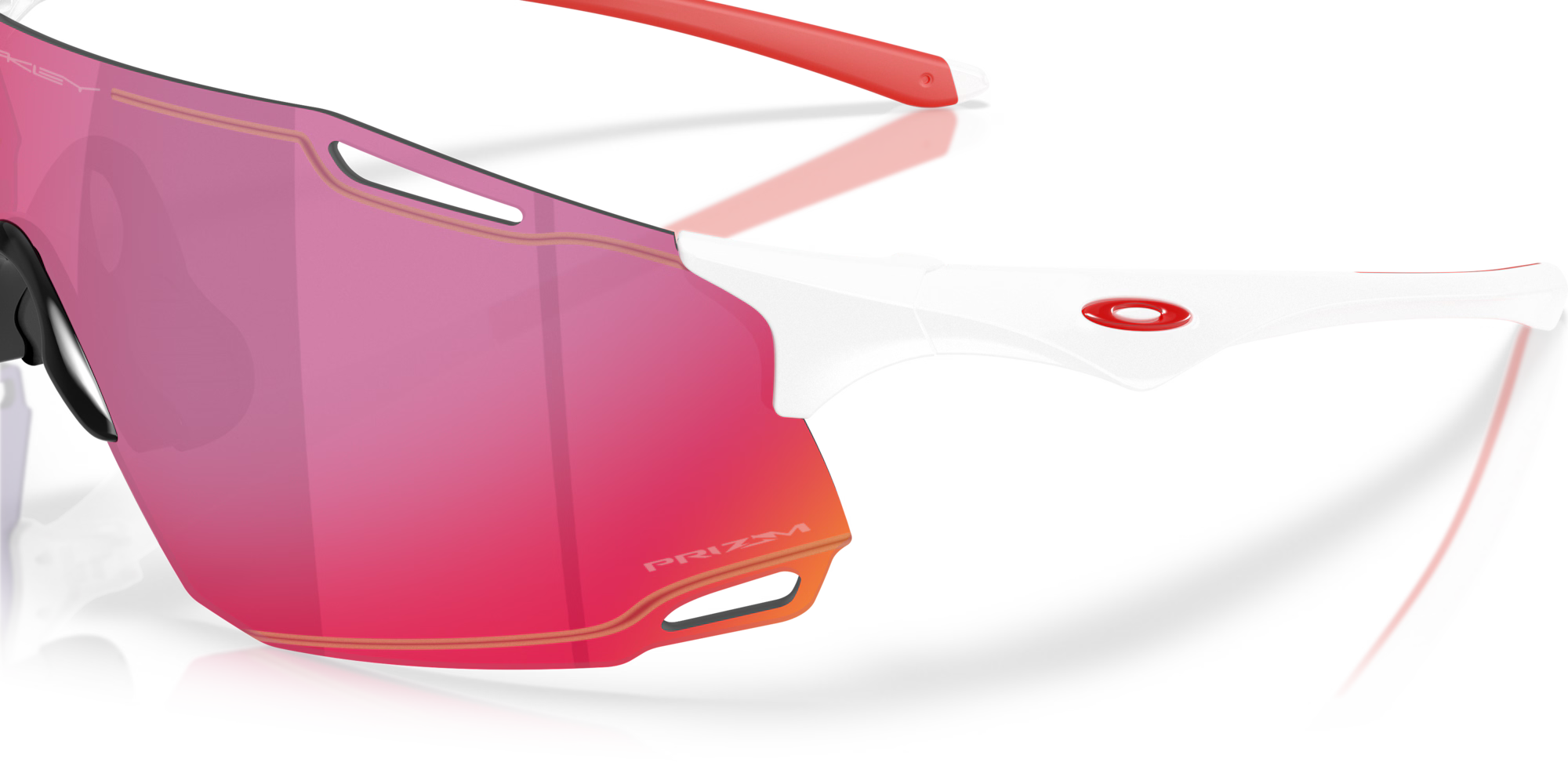 OAKLEY CYBR DYNO - POLISHED WHITE - PRIZM ROAD