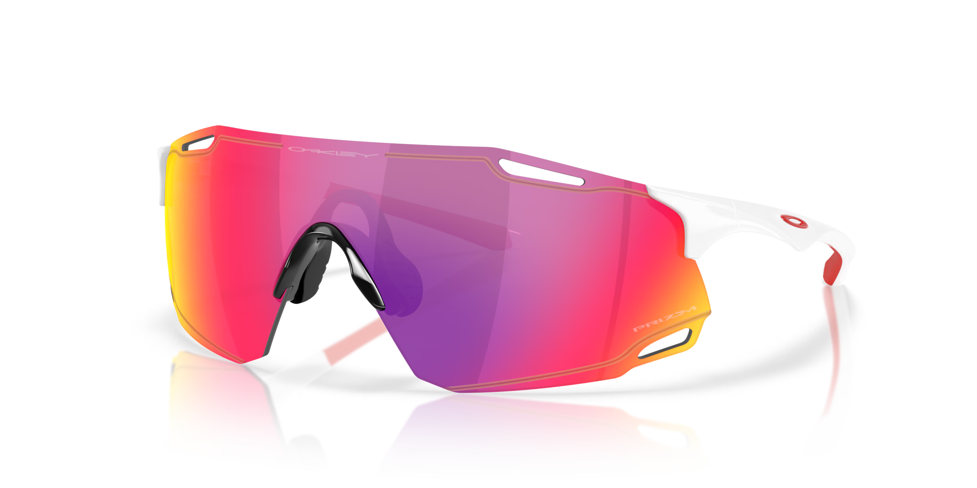 OAKLEY CYBR DYNO - POLISHED WHITE - PRIZM ROAD