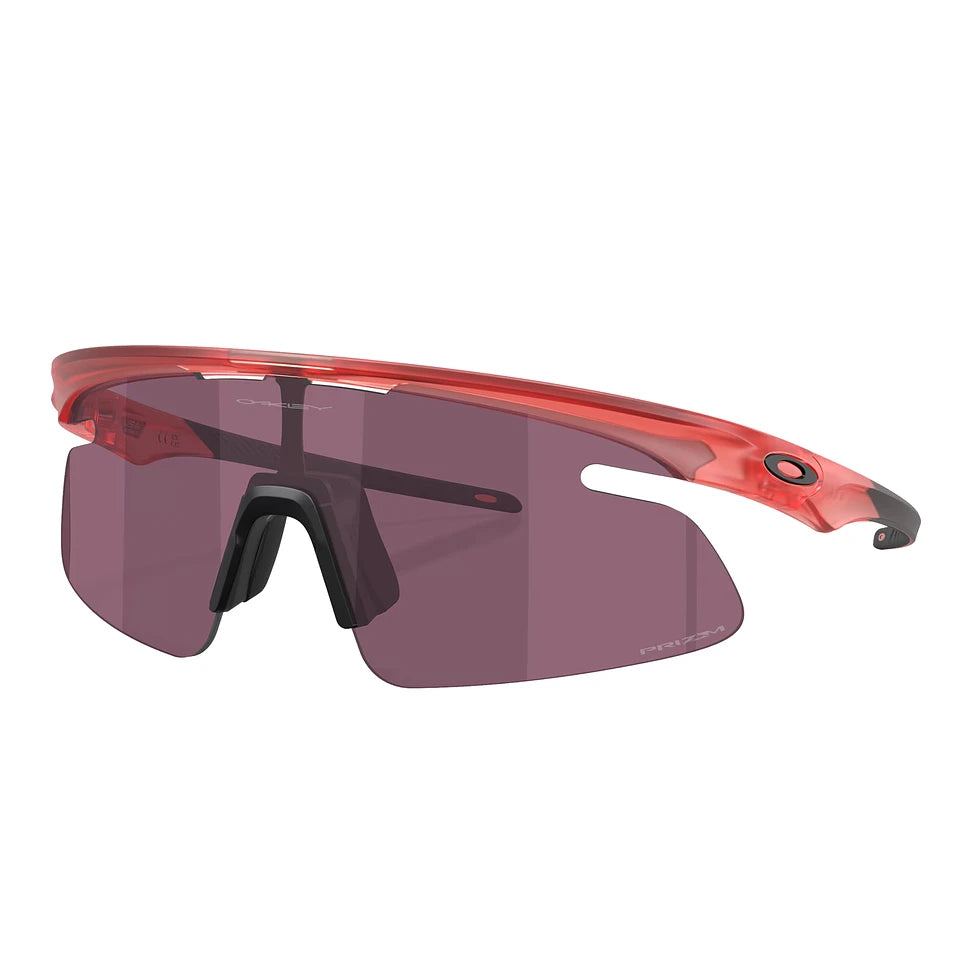 OAKLEY RSLV LITE - MATTE TRANS PEACH - PRIZM ROAD  BLACK