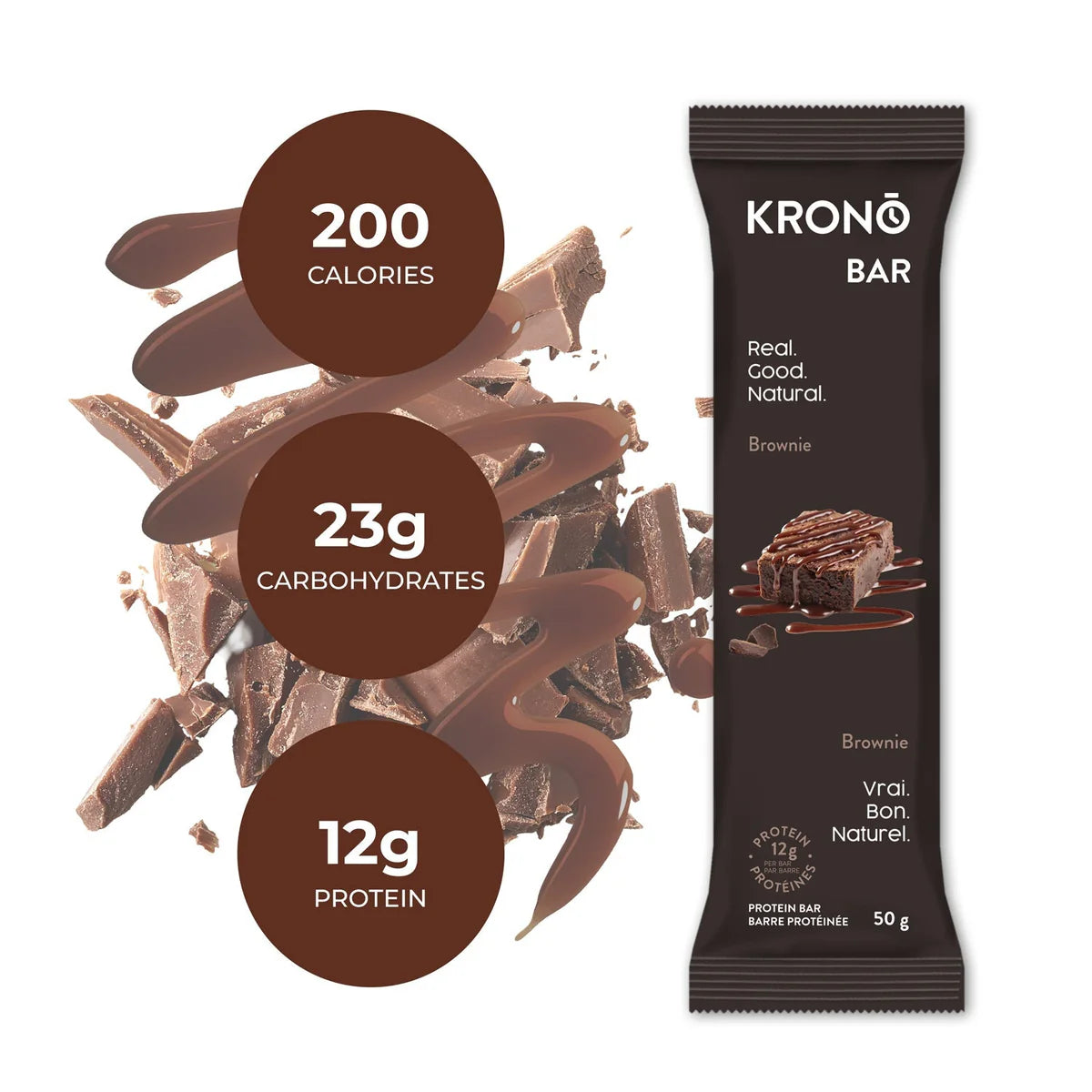 KRONO BARRE PROTÉINÉE (50G)