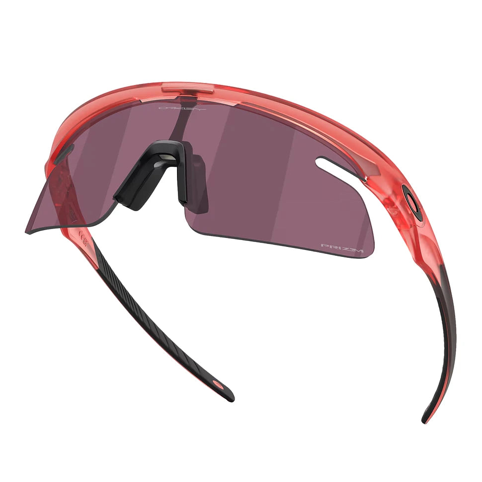 OAKLEY RSLV LITE - MATTE TRANS PEACH - PRIZM ROAD  BLACK