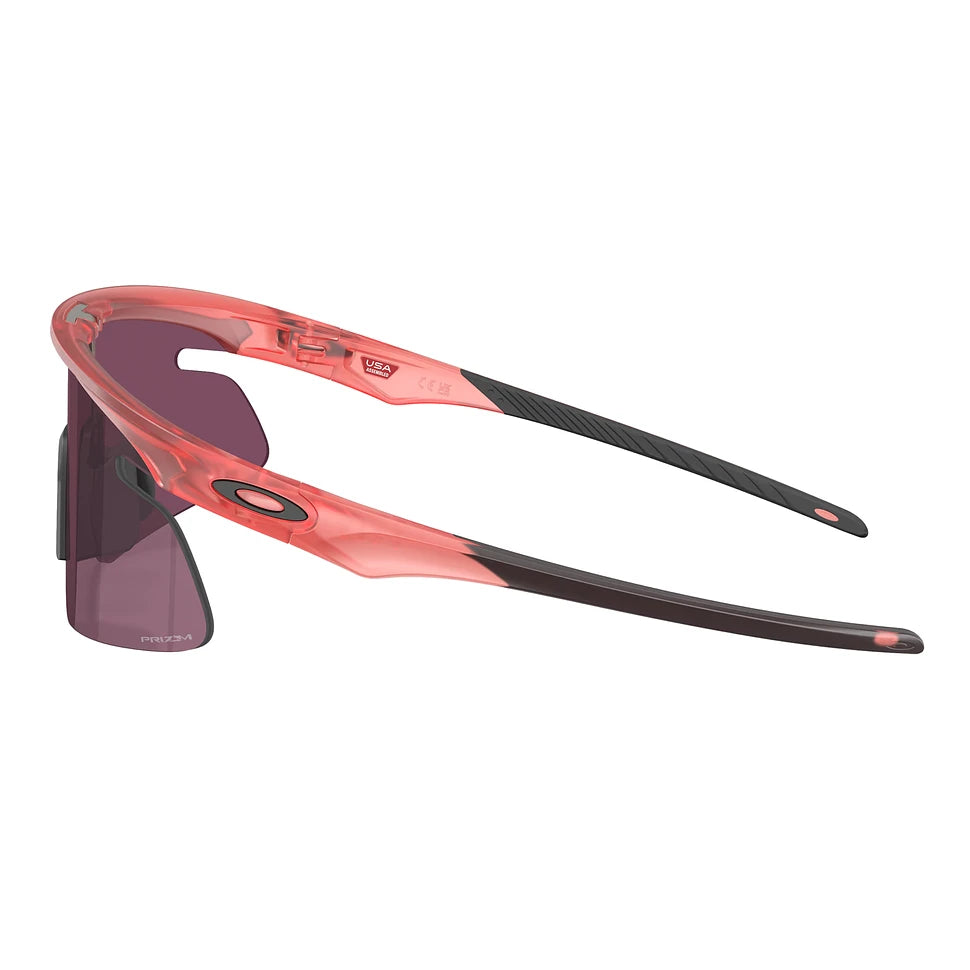 OAKLEY RSLV LITE - MATTE TRANS PEACH - PRIZM ROAD  BLACK