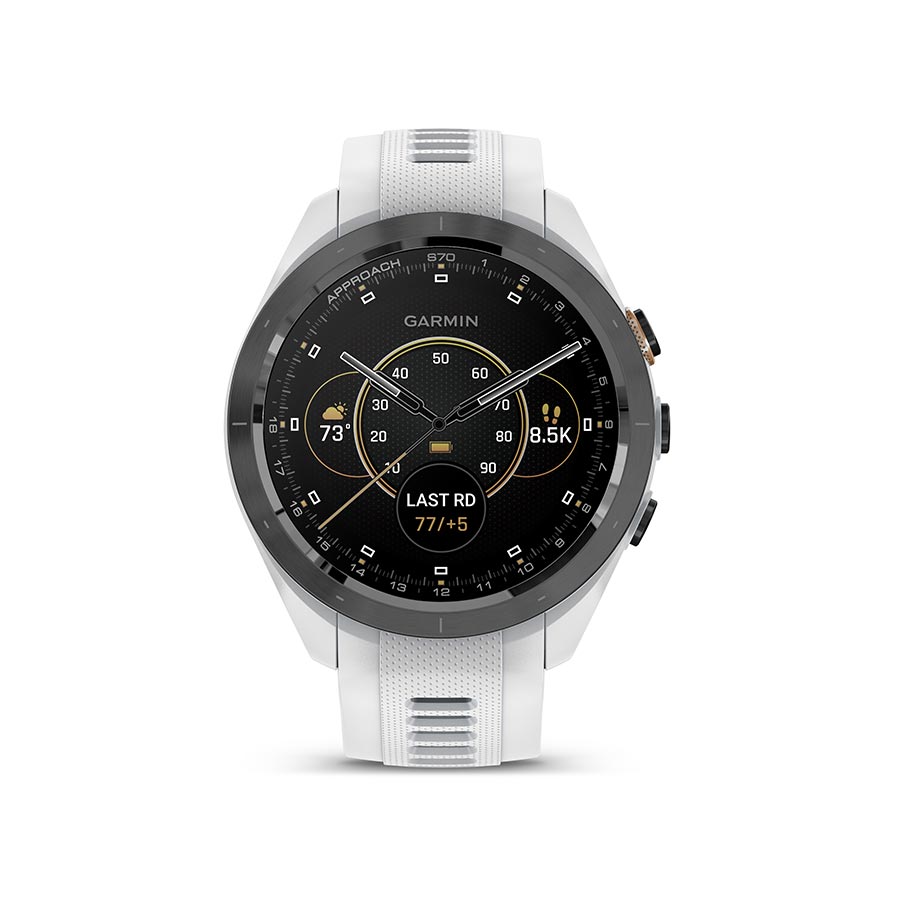 Garmin Approach S70S, Blanc, vue 3