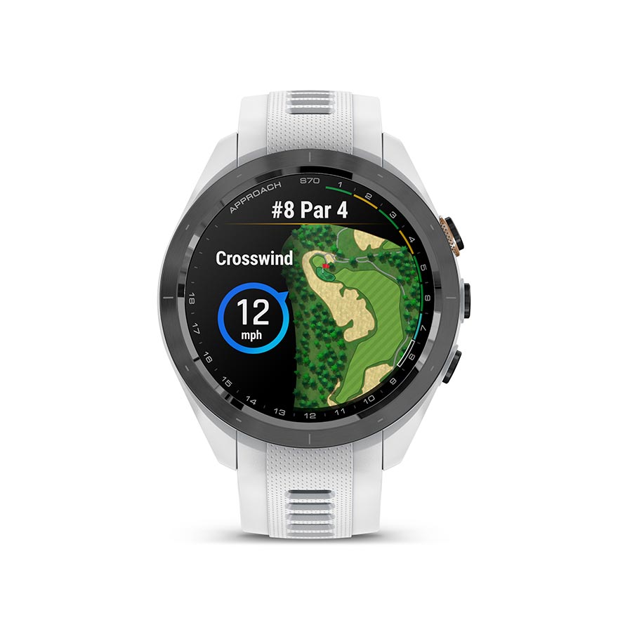 Garmin Approach S70S, Blanc, vue 12