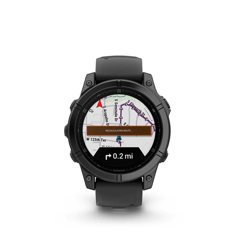 Garmin fenix E AMOLED 47mm, Gris ardoise, vue 10