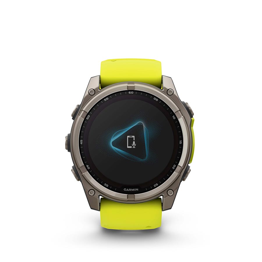 Garmin fenix 8 Solar Sapphire 51mm, Titane, vue 10