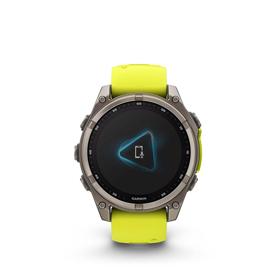 Garmin fenix 8 Solar Sapphire 47mm, Titane, vue 9