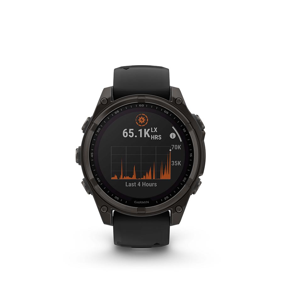 Garmin fenix 8 Solar Sapphire 47mm, Gris, vue 10