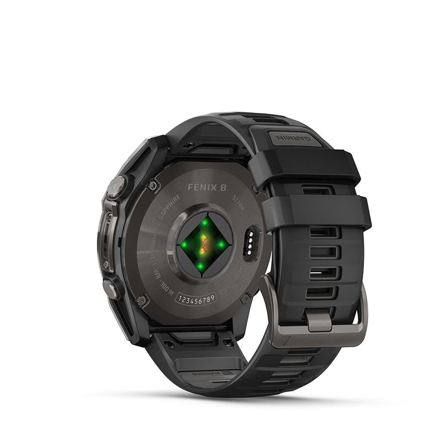 Garmin fenix 8 AMOLED Sapphire 51mm, Gris, vue 5