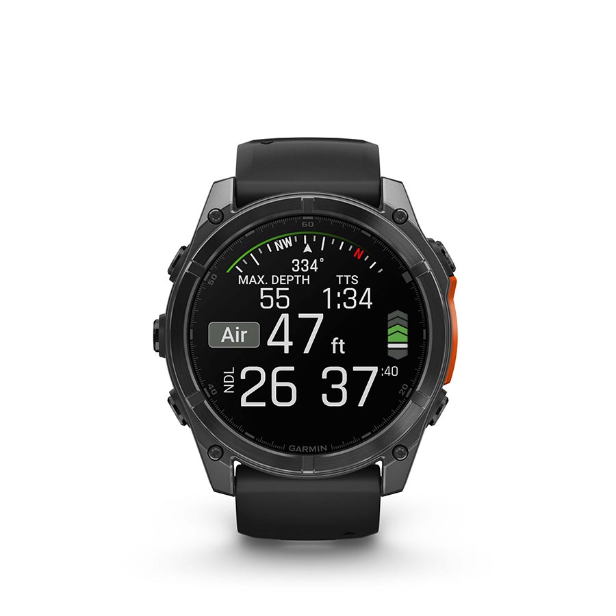 Garmin fenix 8 AMOLED 51mm, Gris ardoise, vue 2