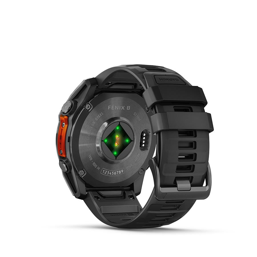 Garmin fenix 8 AMOLED 51mm, Gris ardoise, vue 5
