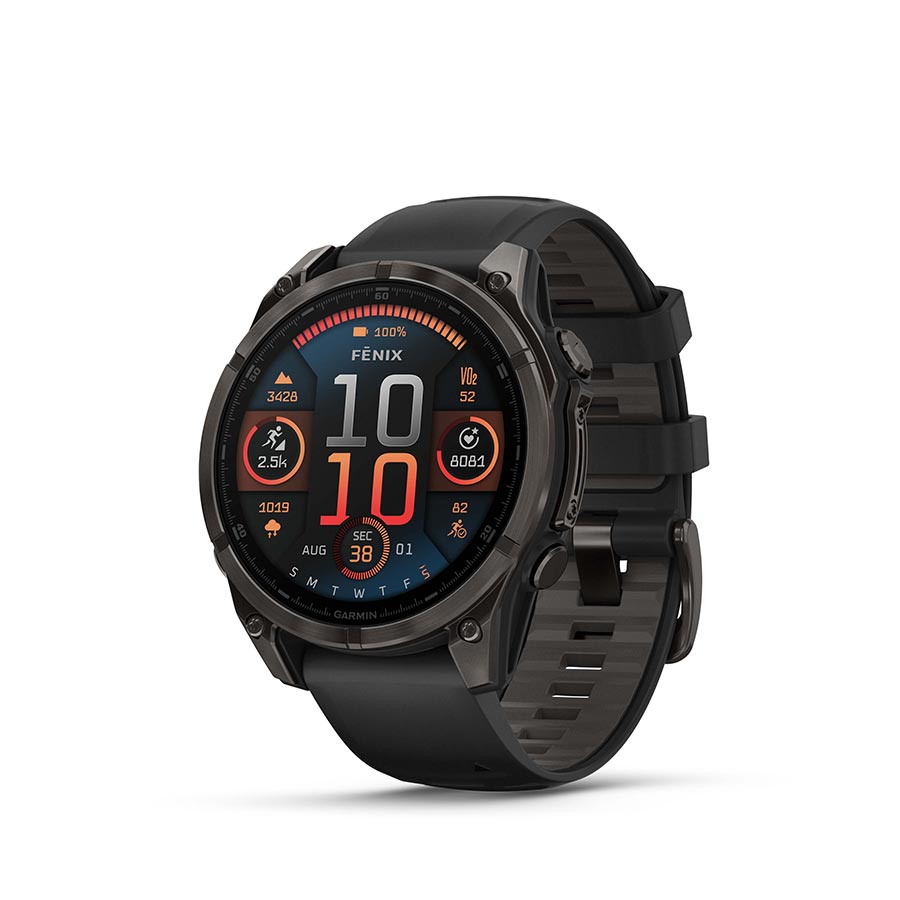 Garmin fenix 8 AMOLED Sapphire 47mm, Gris, vue 1