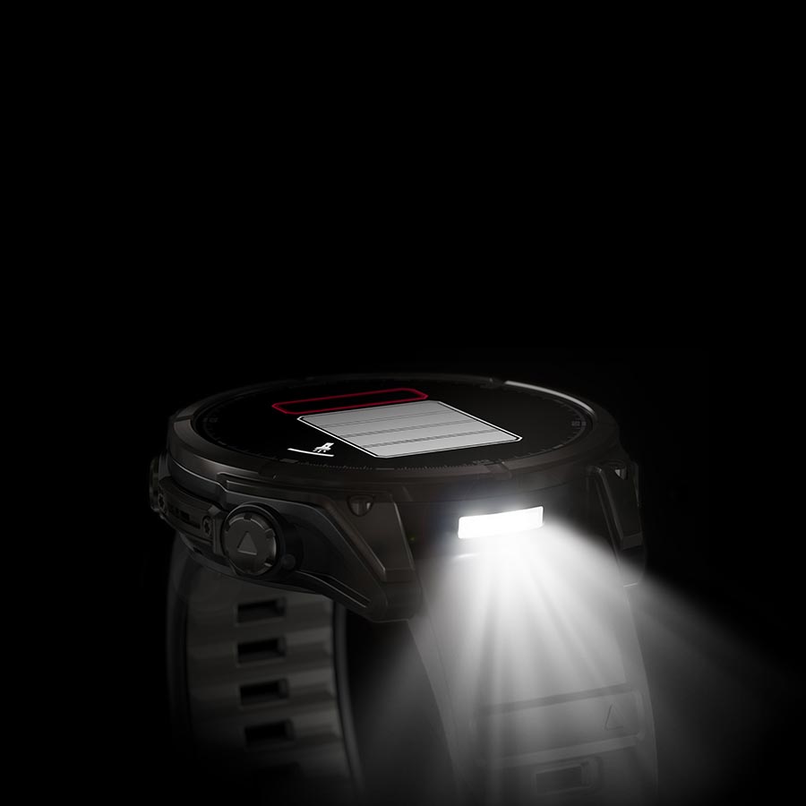 Garmin fenix 8 AMOLED Sapphire 47mm, Gris, vue 7