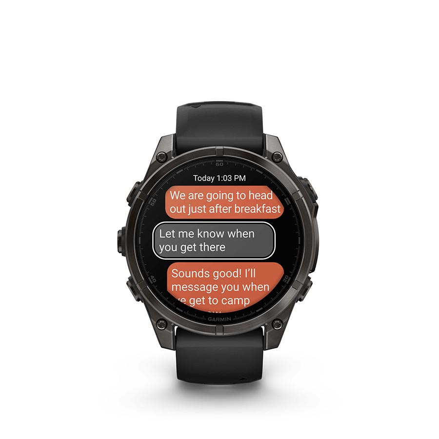 Garmin fenix 8 AMOLED Sapphire 47mm, Gris, vue 13
