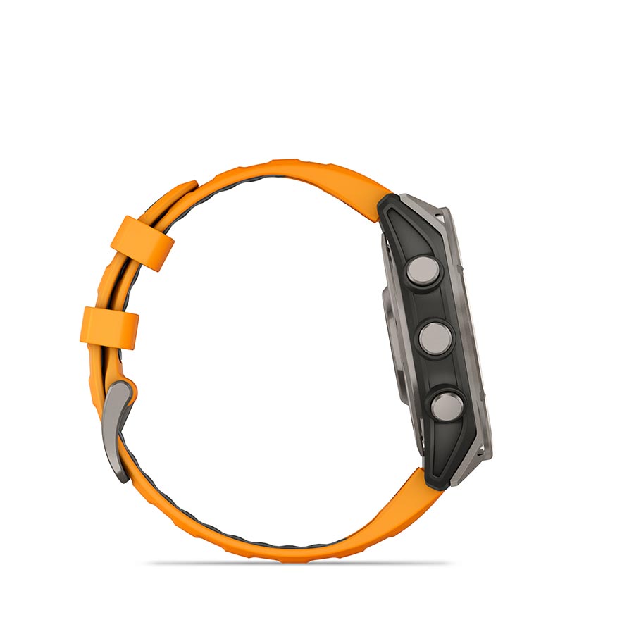 Garmin fenix 8 AMOLED Sapphire 47mm, Titane, vue 4