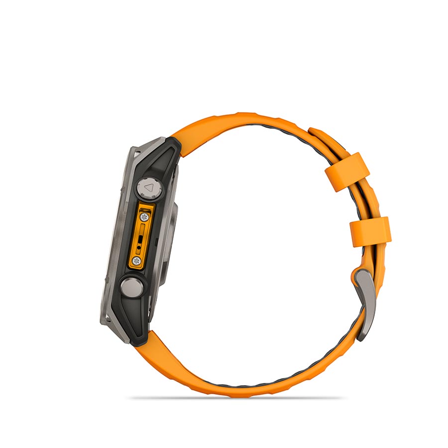 Garmin fenix 8 AMOLED Sapphire 47mm, Titane, vue 6