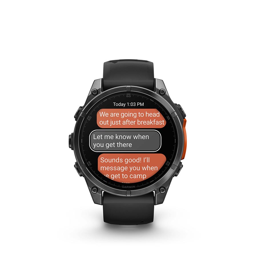 Garmin fenix 8 AMOLED 47mm, Gris ardoise, vue 10