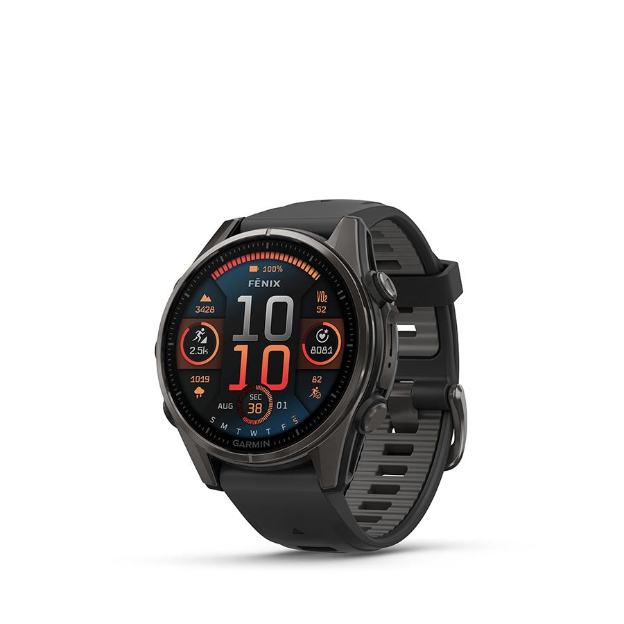 Garmin fenix 8 AMOLED Sapphire 43mm, Gris, vue 1