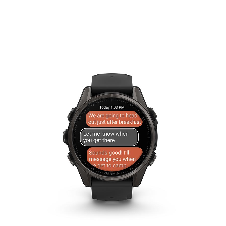 Garmin fenix 8 AMOLED Sapphire 43mm, Gris, vue 13